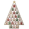 Bloomingville Weihnachtsdeko-Adventskalender Calvin Tannenbaum-Form