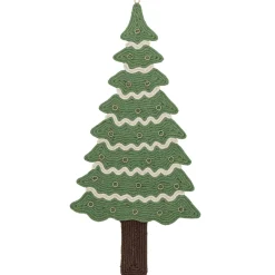 Bloomingville Weihnachtsdeko|Wanddekoration-Adventskalender mit Ringen in Baumform