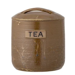 Bloomingville Vorratsdosen & Behälter|Küchenaufbewahrung-Aeris Tea Gefäß für Tee, mit Deckel