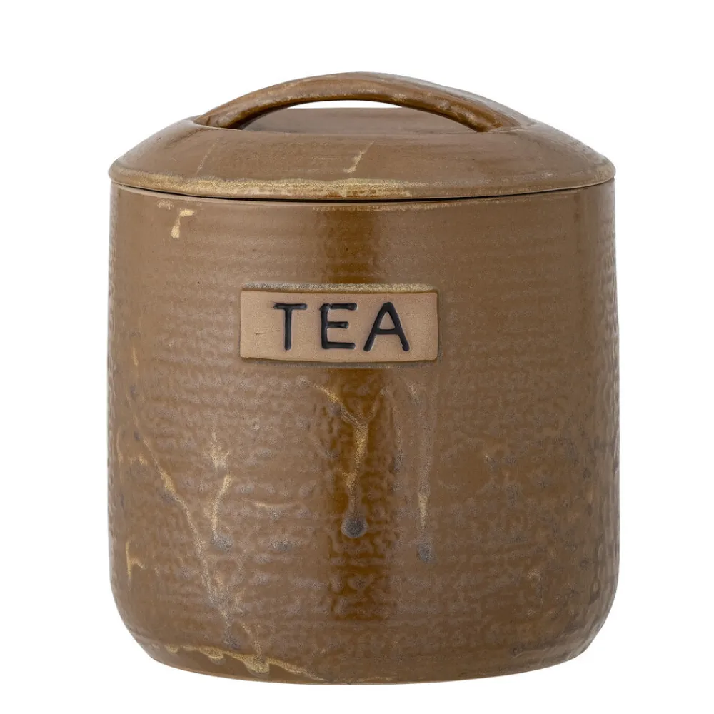 Bloomingville Vorratsdosen & Behälter|Küchenaufbewahrung-Aeris Tea Gefäß für Tee, mit Deckel