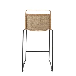 Bloomingville Hocker & Poufs-Barhocker Gunnel aus Rattan