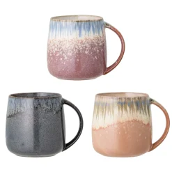 Bloomingville Becher, Tassen & Cups|Geschirr & Tischdeko Skandinavisch-Becher Cloe Multicolor 3er