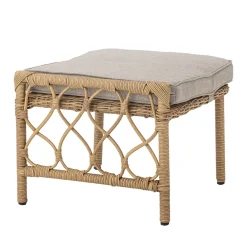 Bloomingville Gartenmöbel|Gartenmöbel-Belluce Loungesessel mit Hocker