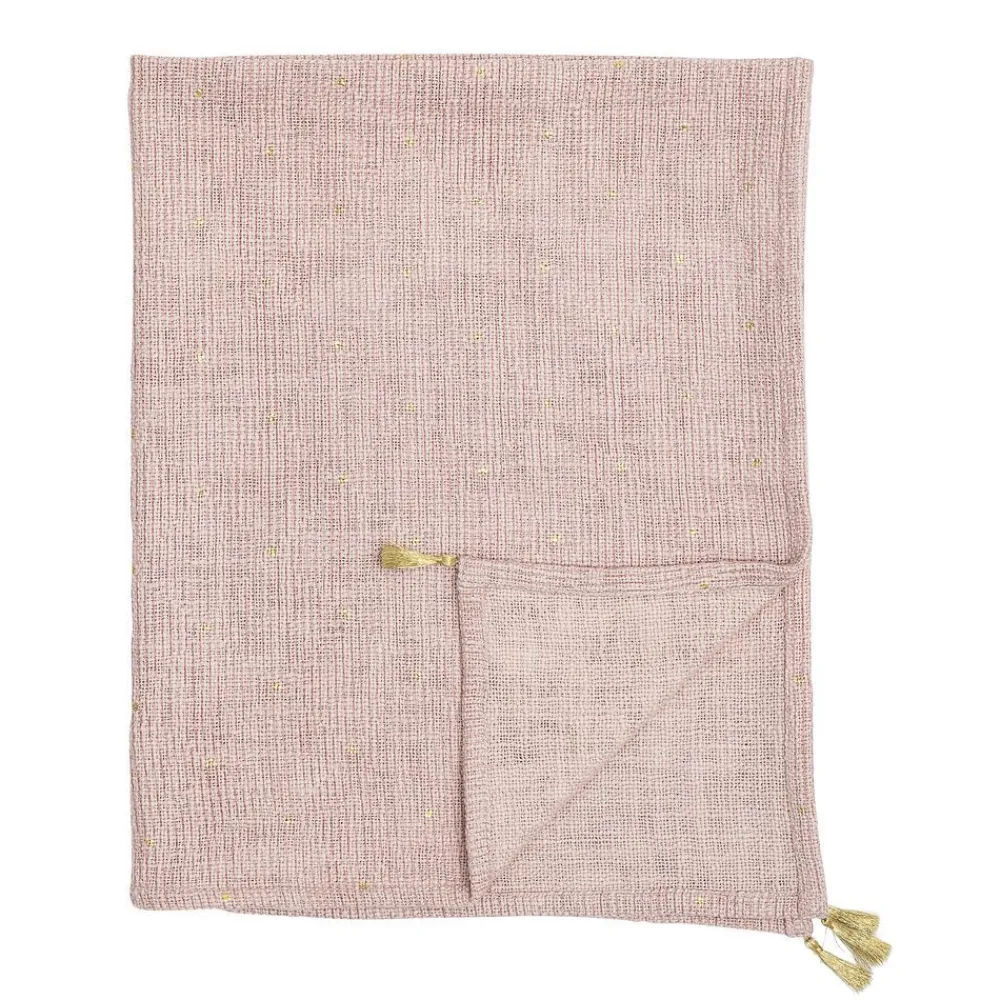 Bloomingville Decken & Plaids-Überwurf Decke Balder aus Baumwolle
