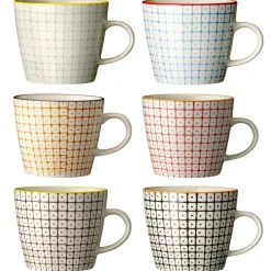 Bloomingville Becher, Tassen & Cups|Geschirr & Tischdeko Skandinavisch-Carla Becher mit Henkel 6er
