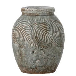 Bloomingville Vasen-Damian Deko-Vase, Terrakotta