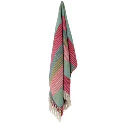 Bloomingville Decken & Plaids-Decke Isnel aus recycelter Baumwolle