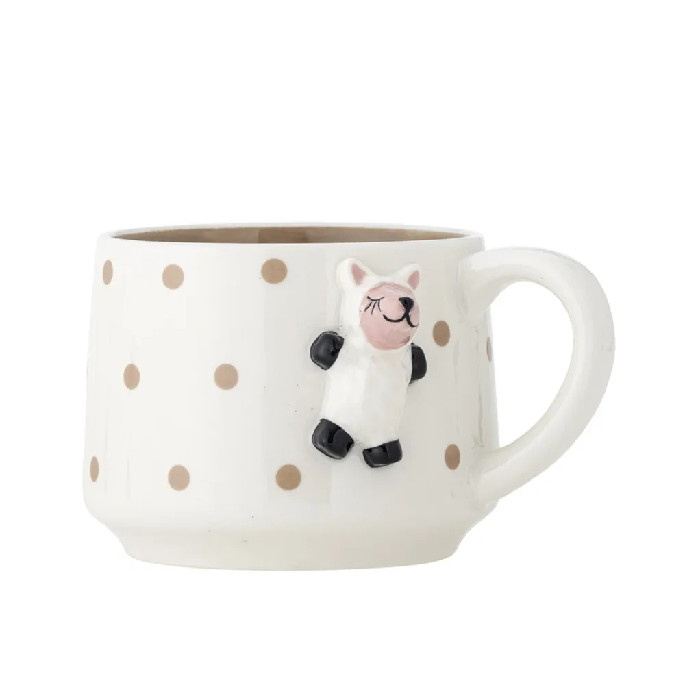 Bloomingville Becher, Tassen & Cups|Geschirr & Tischdeko Skandinavisch-Dolly Kinder Tasse aus Steingut
