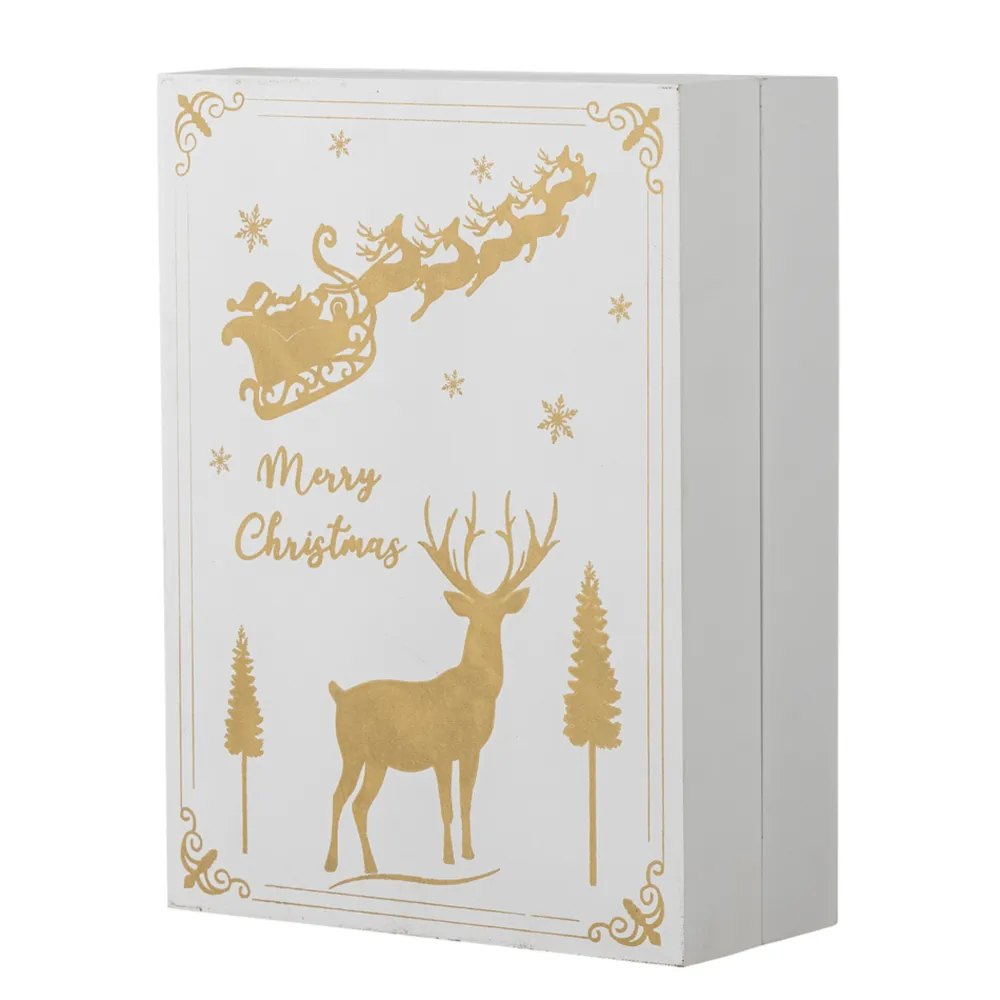 Bloomingville Weihnachtsdeko|Deko-Objekte & Figuren-Elimar Adventskalender mit Licht