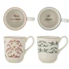 Bloomingville Weihnachtsdeko|Becher, Tassen & Cups-2er Becher-Set Beth, Christmas