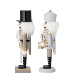 Bloomingville Weihnachtsdeko|Deko-Objekte & Figuren-2er Set Dekofigur Nussknacker Darren