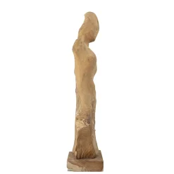 Bloomingville Teakholz Deko & Möbel|Deko-Objekte & Figuren-Figur Lenoa aus Teakholz