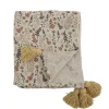 Bloomingville Decken & Plaids-Filipa Decke, Recycelte Baumwolle