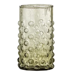 Bloomingville Trinkgläser|Geschirr & Tischdeko Skandinavisch-Freja Trinkglas aus recyceltem Glas