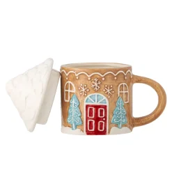 Bloomingville Weihnachtsdeko|Becher, Tassen & Cups-Ginnie Becher, Weihnachtshaus
