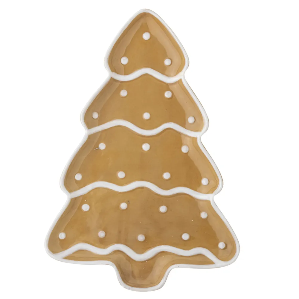 Bloomingville Tabletts|Servierplatten & Bretter-Ginnie Servierplatte, Lebkuchen