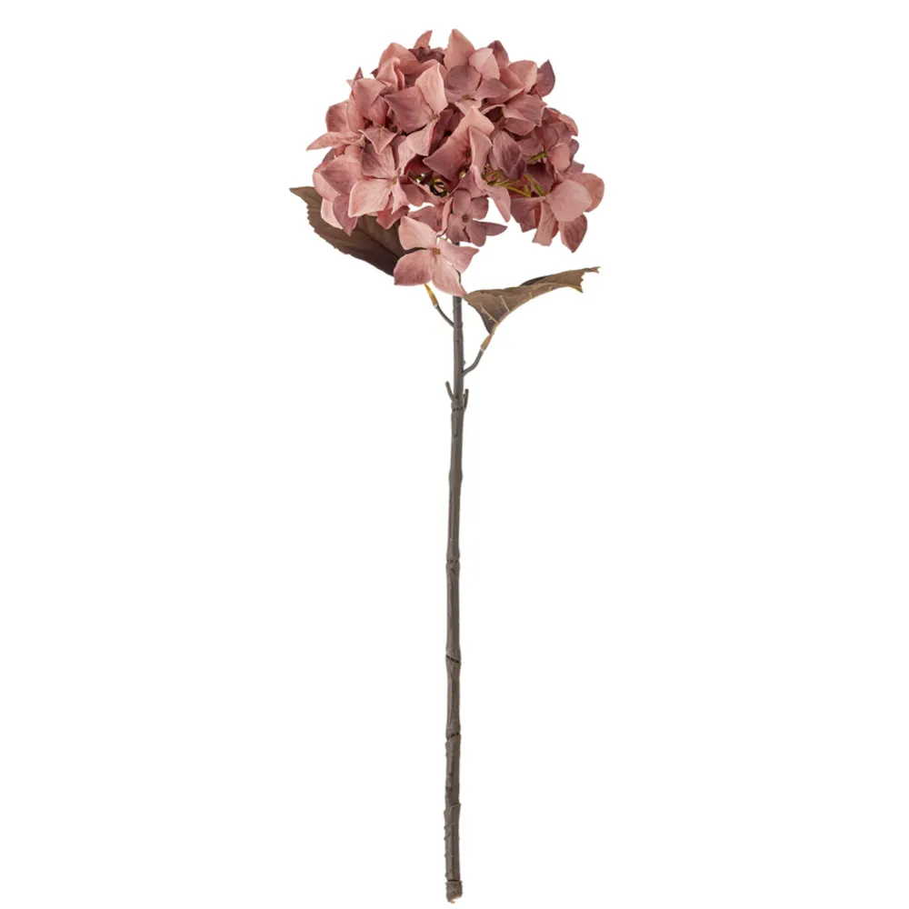 Bloomingville Kunstblumen & Kunstpflanzen-Hydrangea Stiel, Künstliche Blume