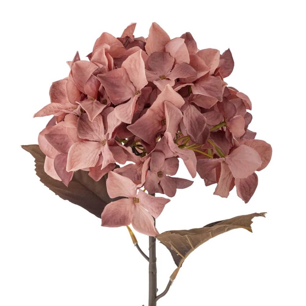 Bloomingville Kunstblumen & Kunstpflanzen-Hydrangea Stiel, Künstliche Blume