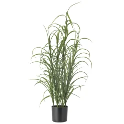 Bloomingville Kunstblumen & Kunstpflanzen-Künstliche Gras Pflanze, Grün