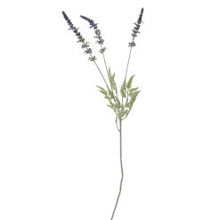 Bloomingville Kunstblumen & Kunstpflanzen-Künstlicher Lavender Stiel, Violett