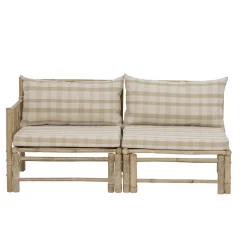 Bloomingville Gartenmöbel|Gartenmöbel-Korfu Modul Outdoor Sofa Bambus