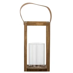 Bloomingville Laternen Für Garten Und Outdoor|Laternen-Laterne mit Glas Lyra, Kiefer