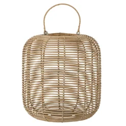 Bloomingville Laternen Für Garten Und Outdoor|Laternen-Laterne Nei mit Glas, Rattan
