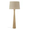 Bloomingville Stehlampen-Leonor Stehlampe, Gummibaumholz