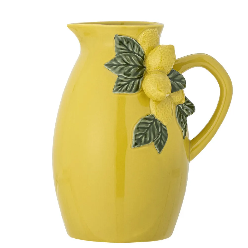 Bloomingville Krüge & Kannen|Krüge-Limone Krug, Gelb, Steingut
