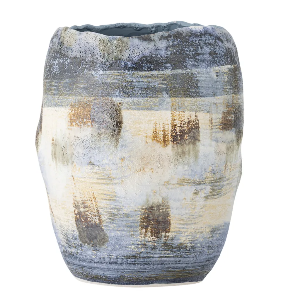 Bloomingville Vasen-Nienna Vase aus Steingut