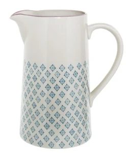 Bloomingville Krüge & Kannen|Geschirr & Tischdeko Skandinavisch-Patrizia Krug, Blau, Steingut