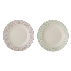 Bloomingville Teller|Geschirr & Tischdeko Skandinavisch-Patrizia Nudelteller, Pastateller 2er