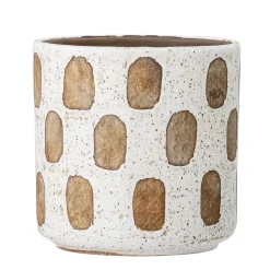 Bloomingville Blumentöpfe & Übertöpfe-Pflanztopf Avo weiss aus Terrakotta
