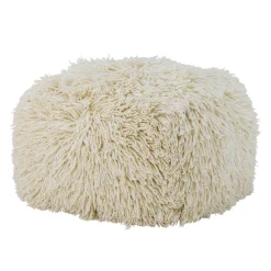 Bloomingville Hocker & Poufs-Pouf Lomba Plüsch Wolle