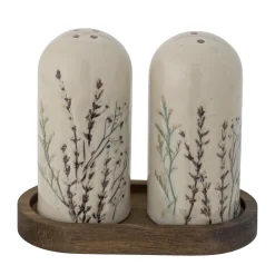 Bloomingville Salz- & Pfefferstreuer-Salz und Pfefferset Bea aus Steingut