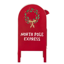 Bloomingville Weihnachtsdeko|Deko-Objekte & Figuren-Santas Briefkasten Deko Metall