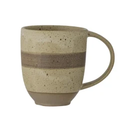 Bloomingville Geschirr & Tischdeko Skandinavisch|Becher, Tassen & Cups-Solange kleine Tasse, Natur, Steingut