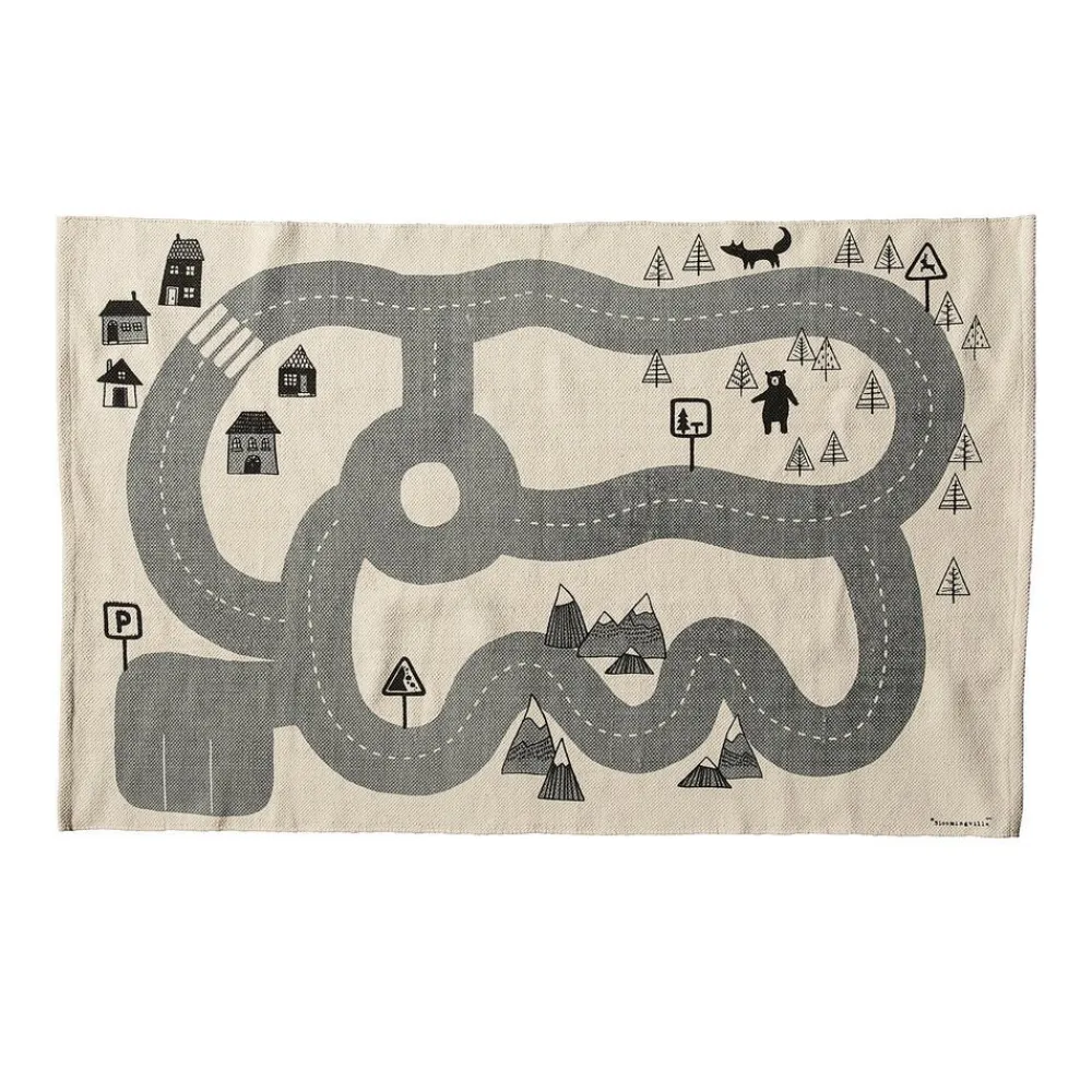 Bloomingville Teppiche|Kinderteppiche-Spiel Teppich Dennis aus Baumwolle