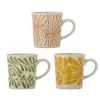 Bloomingville Geschirr & Tischdeko Skandinavisch|Becher, Tassen & Cups-Tassen-Set Fauni aus Steingut