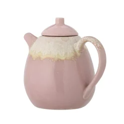 Bloomingville Tee- & Kaffeekannen|Krüge & Kannen-Teekanne Louisa in Rose aus Steingut