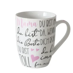 Boltze Becher, Tassen & Cups|Geschirr & Tischdeko Skandinavisch-Becher beste Mama, 2er Set