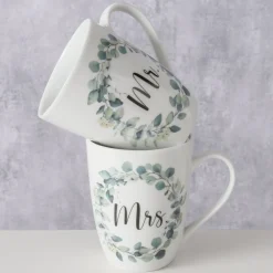 Boltze Becher, Tassen & Cups|Geschirr & Tischdeko Skandinavisch-Becher Eukana Mr und Mrs, 2-teilig