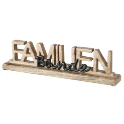 Boltze Deko-Objekte & Figuren-Deko Schriftzug Familien-Bande