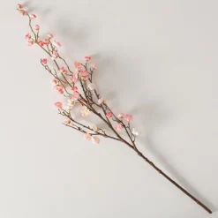 Boltze Kunstblumen & Kunstpflanzen-Dekozweig Pfirsichblüte, künstlich