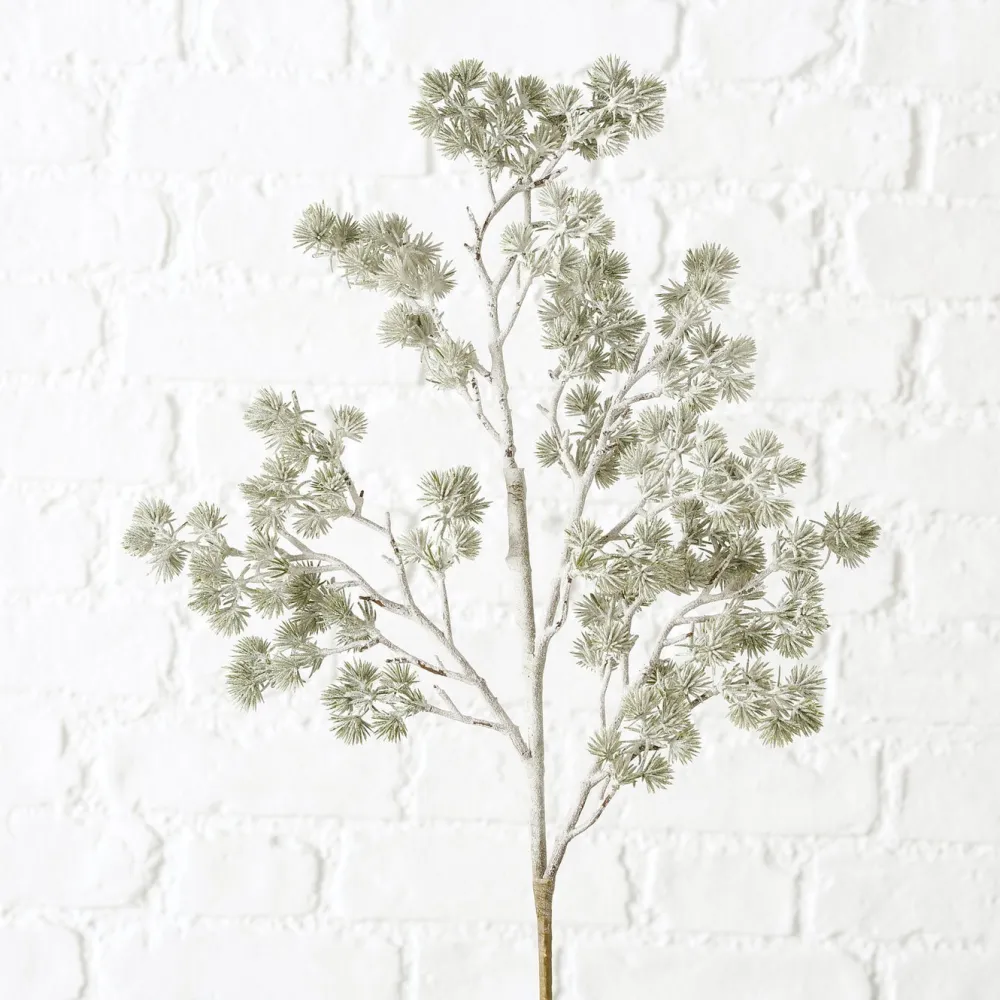 Boltze Kunstblumen & Kunstpflanzen|Weihnachtsdeko-2er Set Dekozweig Kiefer