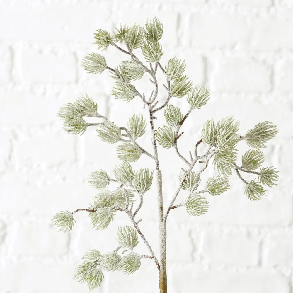 Boltze Kunstblumen & Kunstpflanzen|Weihnachtsdeko-2er Set Dekozweig Kiefer
