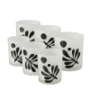Boltze Teelichthalter-2er Set Teelichtglas Matty