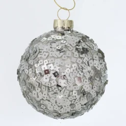 Boltze Weihnachtsdeko-3er Set Weihnachtskugel Hankea