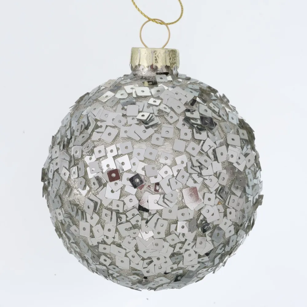Boltze Weihnachtsdeko-3er Set Weihnachtskugel Hankea