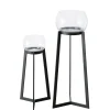 Boltze Windlichter-2er Set Windlicht Sola mit Ständer